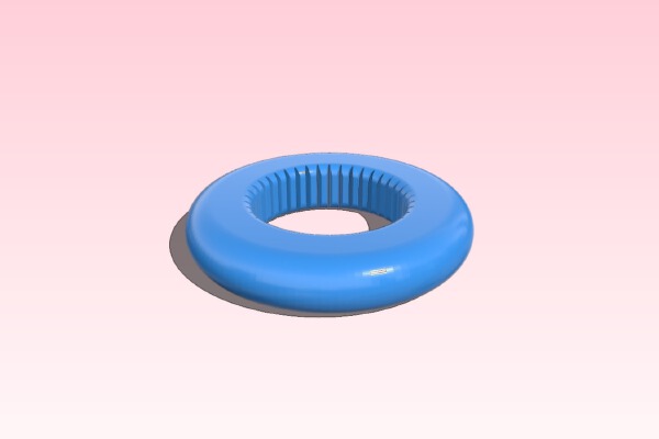 paddle ring | 3d print model