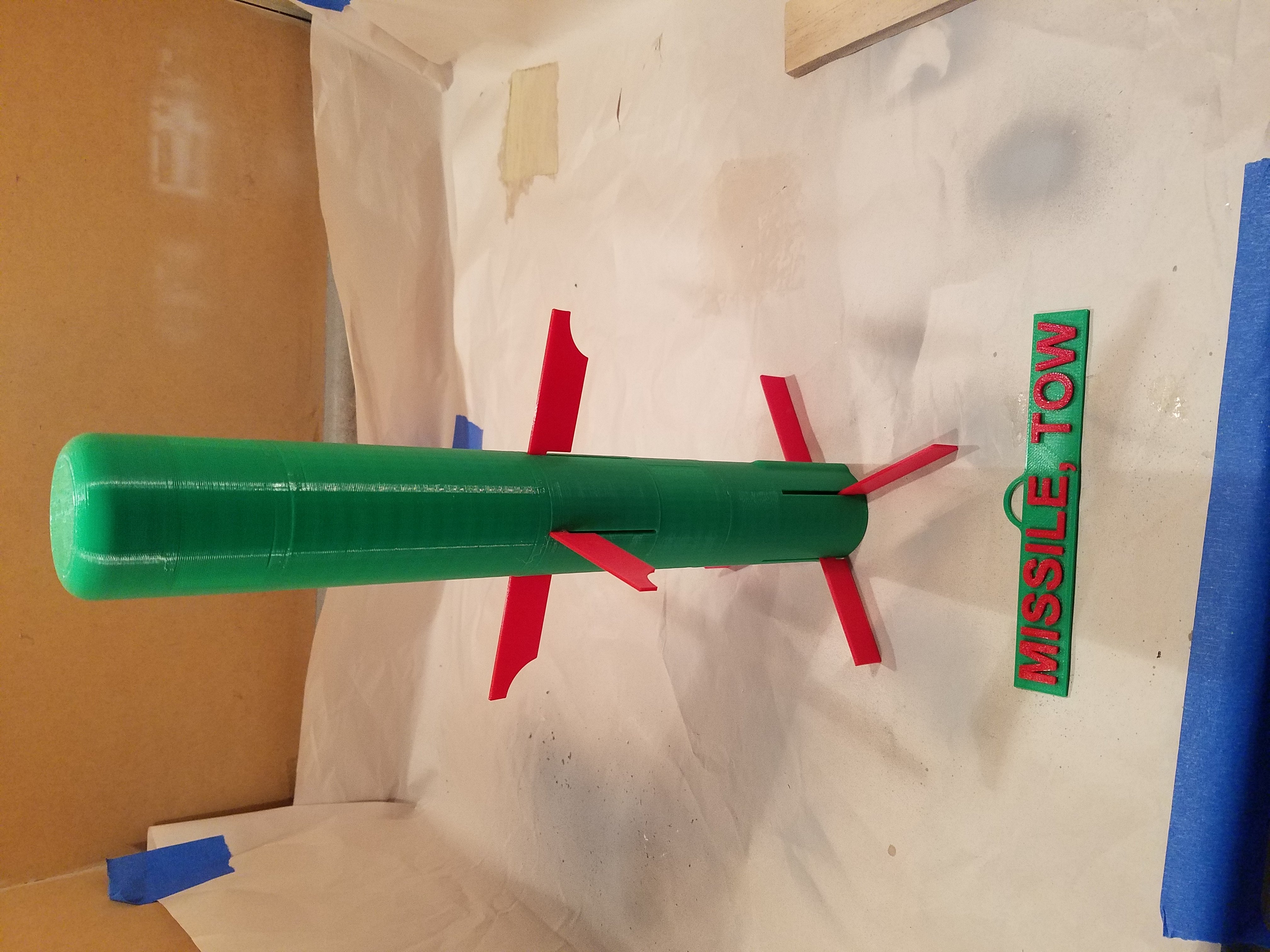 Hanging MISSILE, TOW