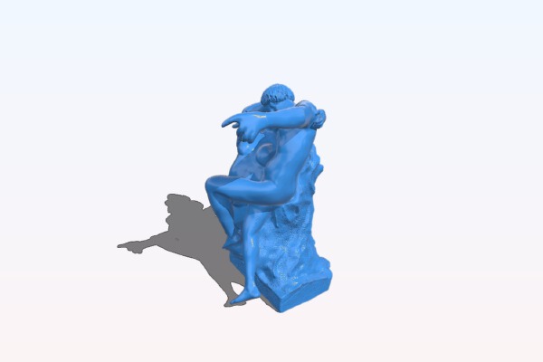 Eternal Springtime at The Musée Rodin, Paris | 3d print model