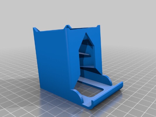 Pegboard AAA Battery holder - (Remix of AA SmithRC_Woodlake's) | 3d print model