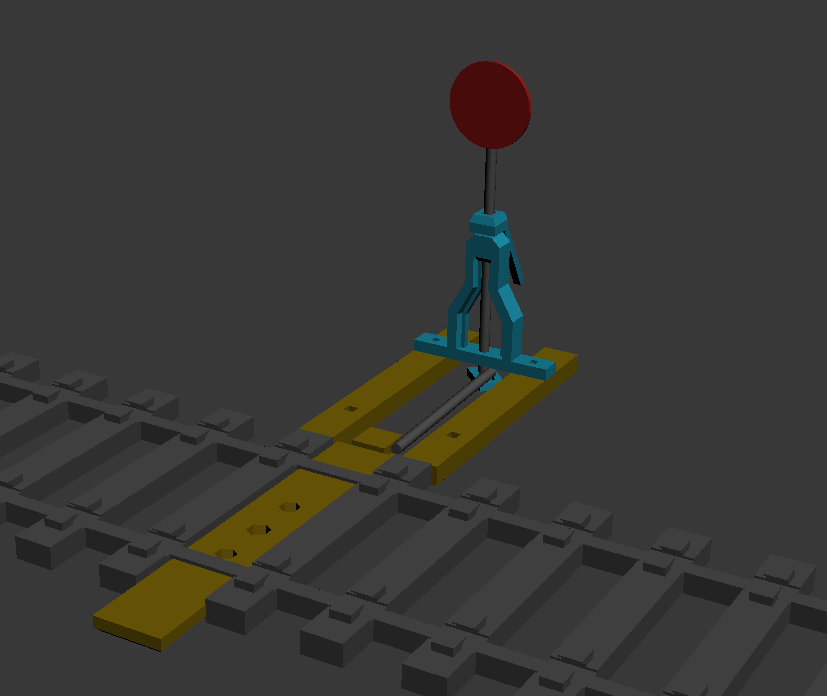 HO Scale Switch Stand