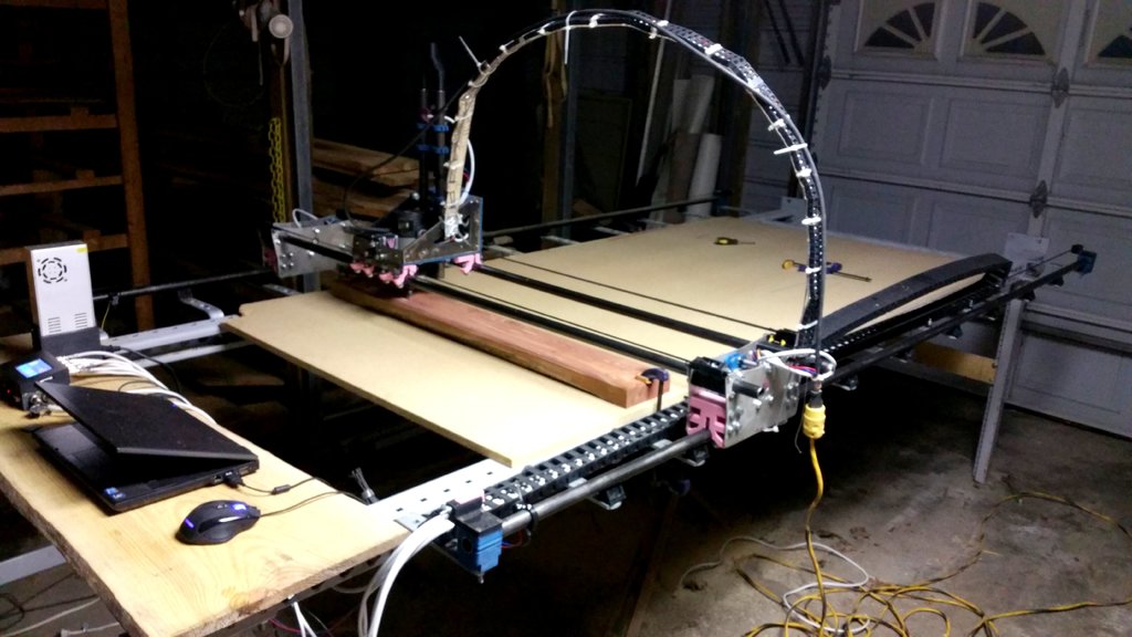 Artisan 3: Beefy edition - 4'x(Any Length) 3d printed CNC