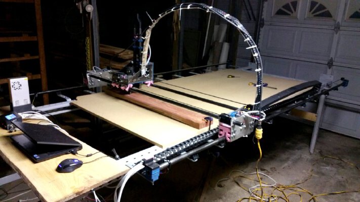 Artisan 3: Beefy edition - 4'x(Any Length) 3d printed CNC | 3d print model