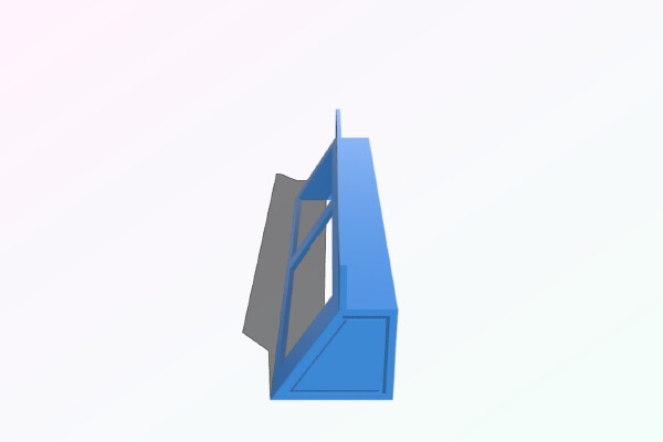 TronXY X5S Dual Volt _ Amp Meter Mount | 3d print model