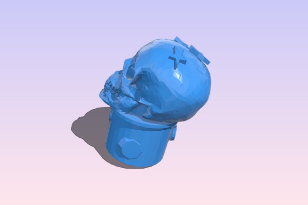 sugar skull | 3d print model