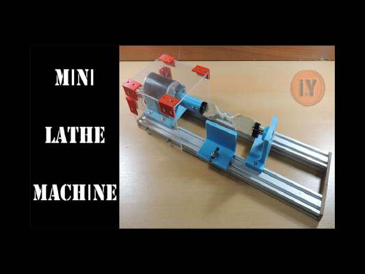 MINI LATHE MACHINE | 3d print model