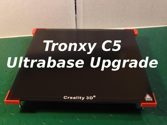 Tronxy C5 Ultrabase bed upgrade | 3d print model
