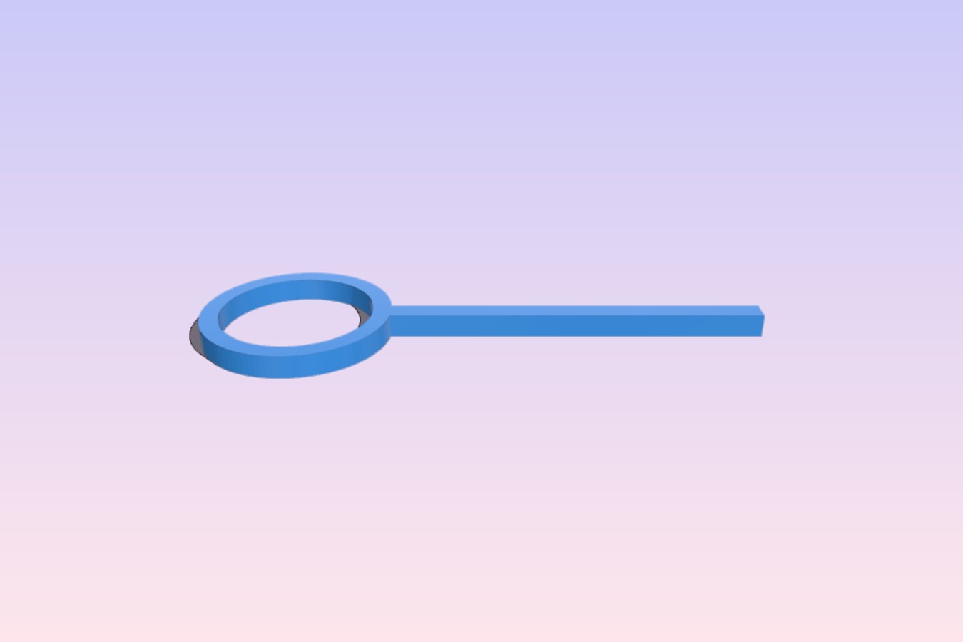 Simple ring support