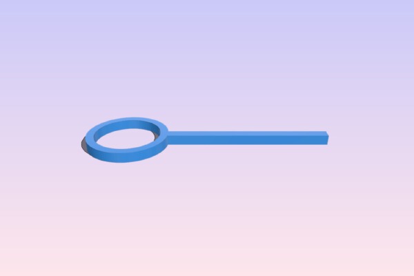 Simple ring support | 3d print model