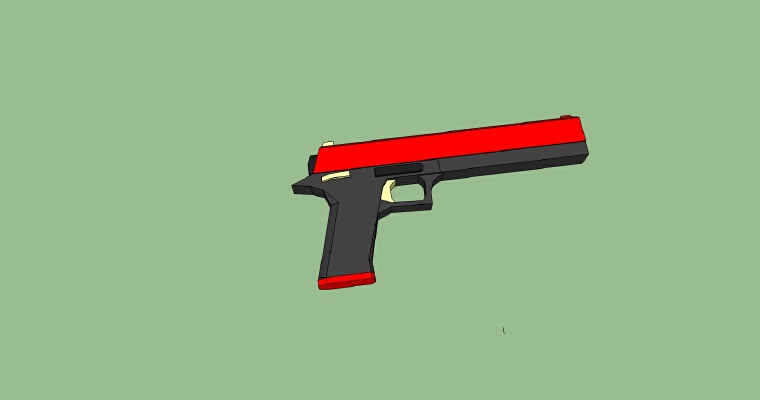pistol type zero | 3d print model
