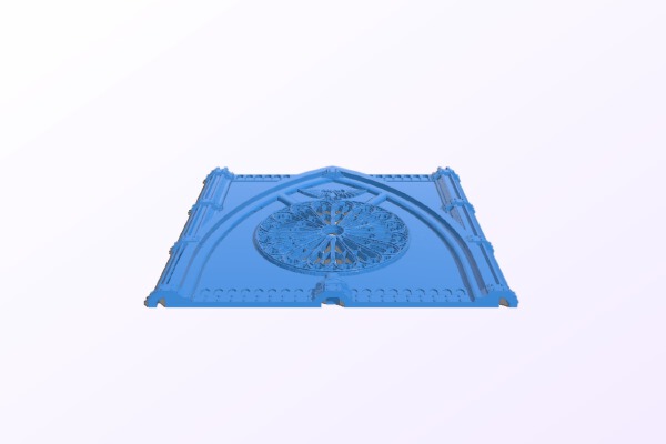 Sector Imperialis ruin first floor | 3d print model
