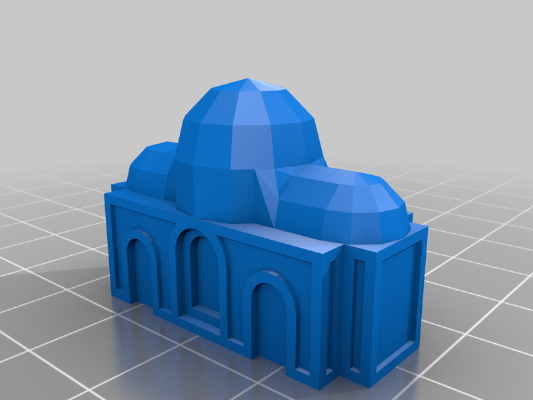 Terra Mystica Boardgame Buildings | 3d print model