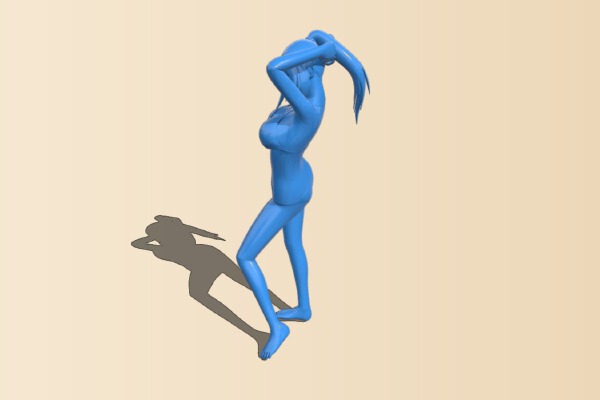 Women harem jutsu | 3d print model