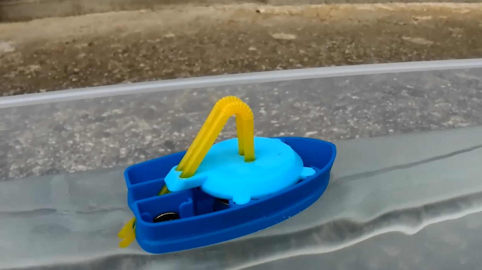 3D Printed Pop Pop Boat