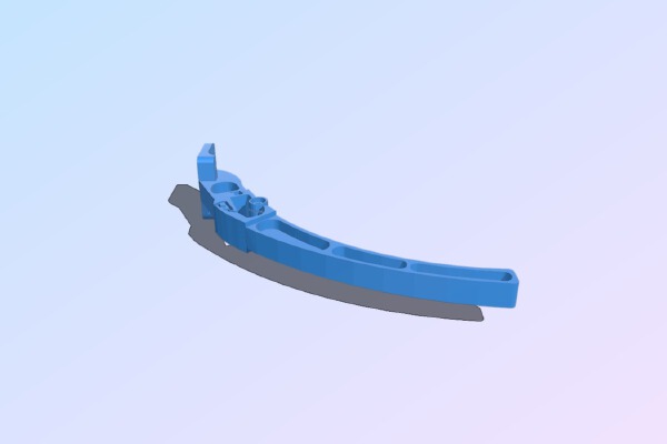 F450 Drone Foldable Leg | 3d print model