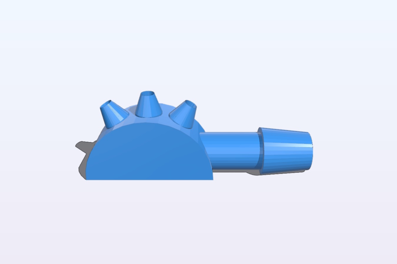 Parametric micro sprinkler