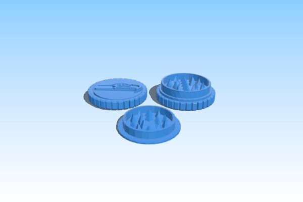 Seattle Seahawks Herb Grinder | 3d print model