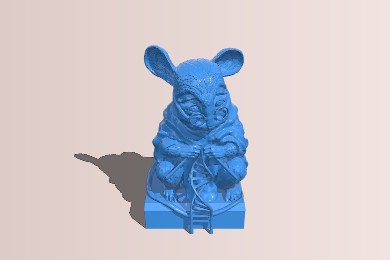 Mouse Statue - Monument to Lab-Mice