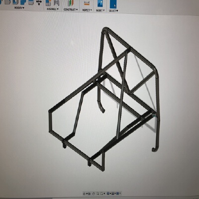 Axial UMG10 4 door body conversion cage (DOKA) | 3d print model