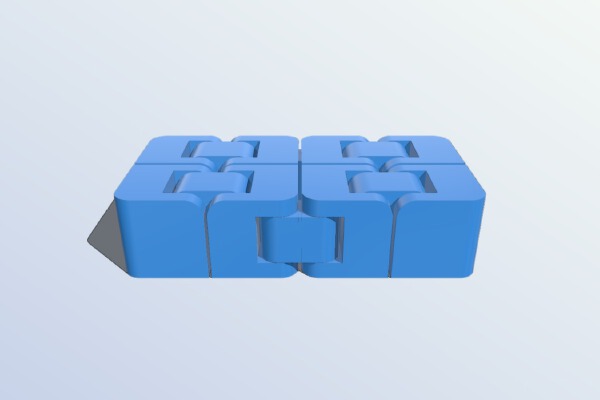Better Qube (improved fidget cube design) | 3d print model