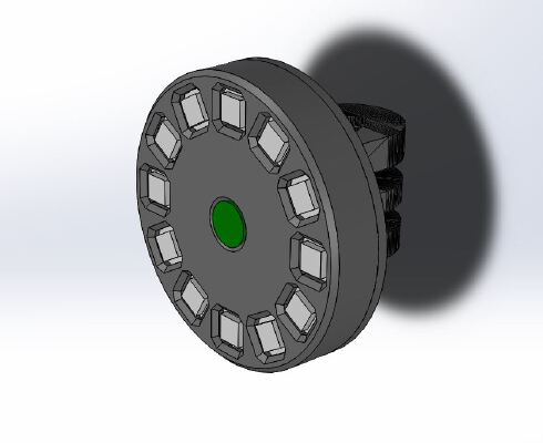 Raspberry Pi CAM v2.1 + 12 LED ring cover | 3d print model