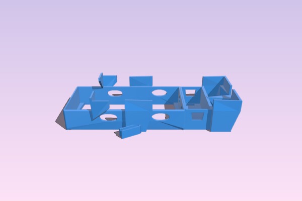 5V SLA Portable Recharging Station | 3d print model