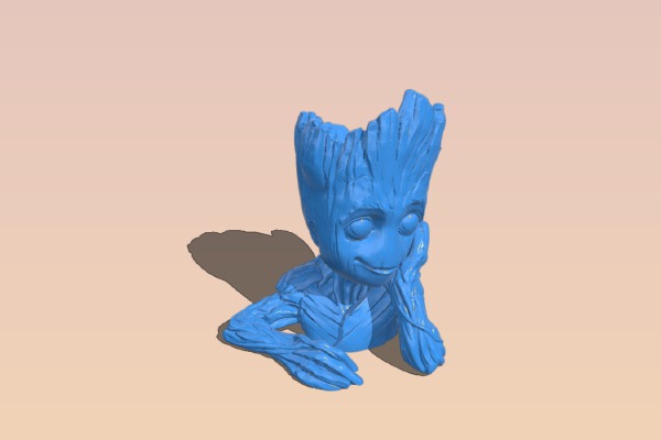 Plant Pot Baby Groot | 3d print model