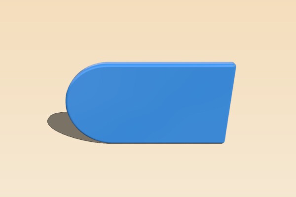 Cake Fondant Smoother | 3d print model