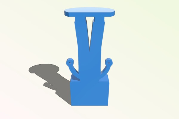 Phone holder person | 3d print model