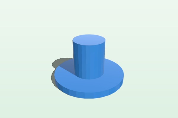 Tension Rod Foot | 3d print model