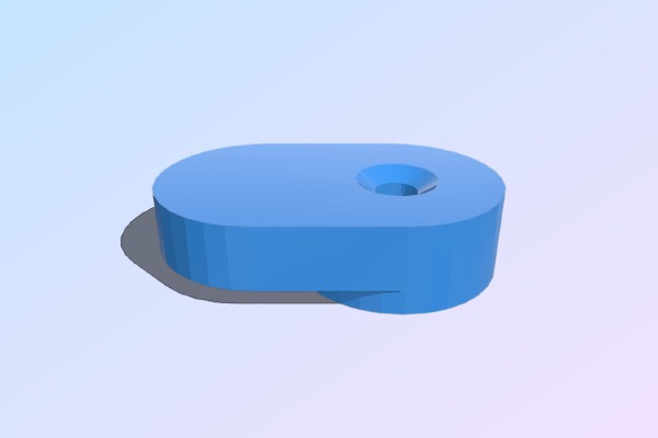2mm window hold down clip | 3d print model