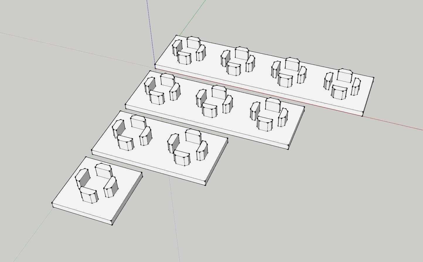 V-slot rails end caps