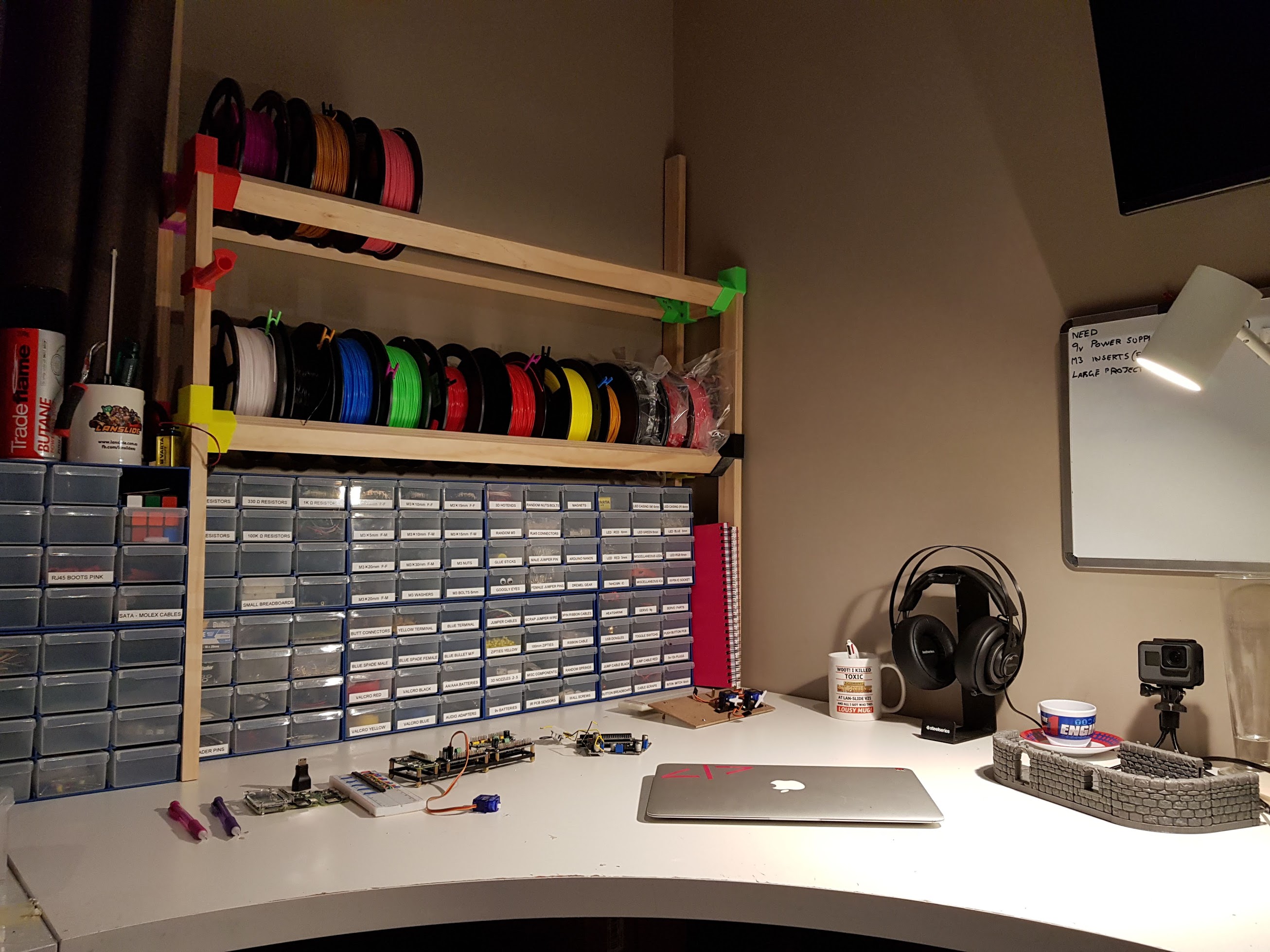 Spool Storage Rack