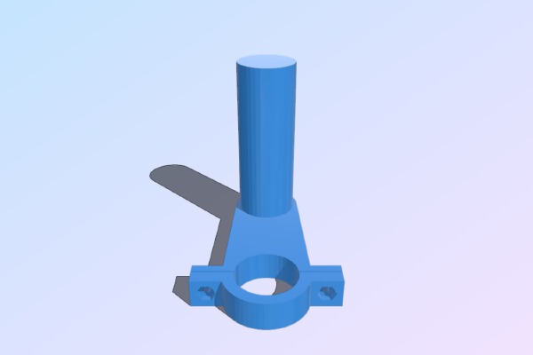 Bicycle Handlebar Extension for Accessories | 3d print model