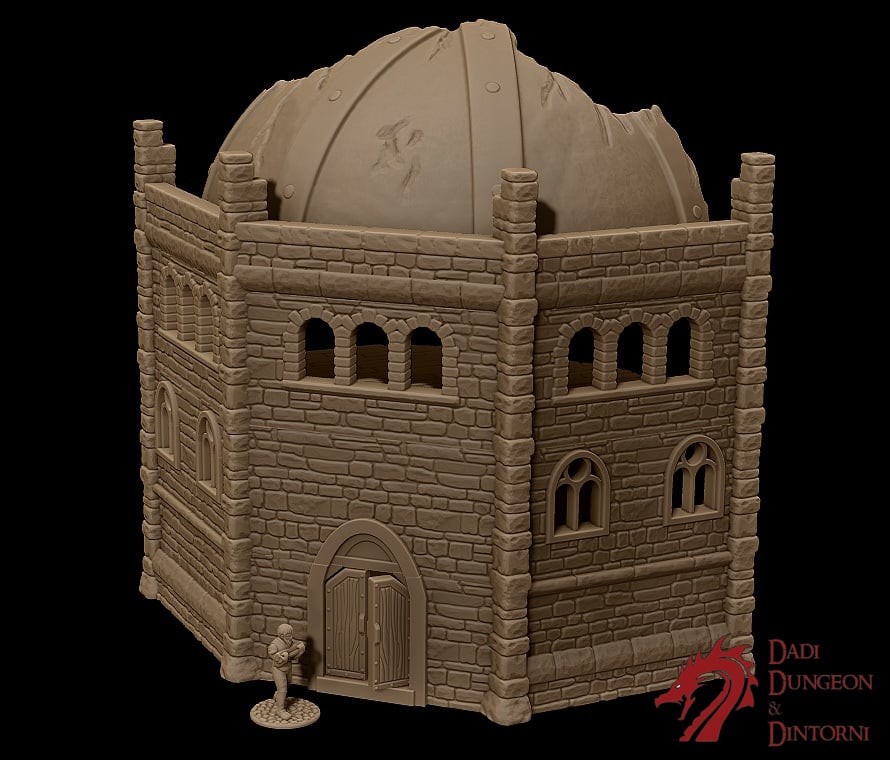 Mordheim Morr Temple Ruined