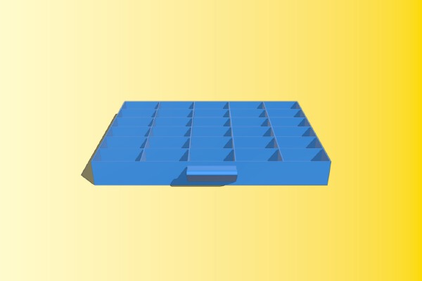 Drawer - 20mm - 30 Sections | 3d print model