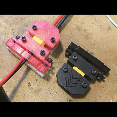 Sweet stackable XT60 panel and plug mounts | 3d print model