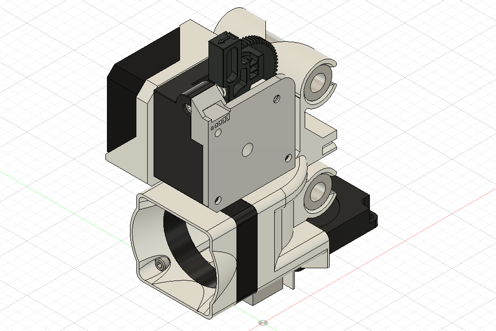 "MONOBLOCK" ANYCUBIC I3 MEGA-S Direct Extruder MOD