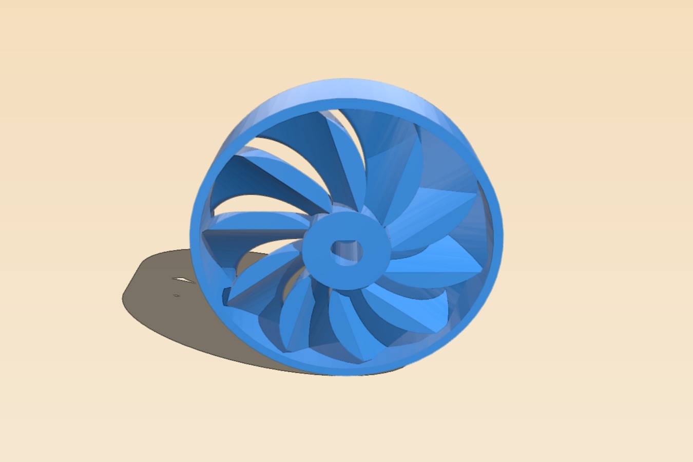 Extruder rotation vizualizer turbine ( Creality CR 10 )