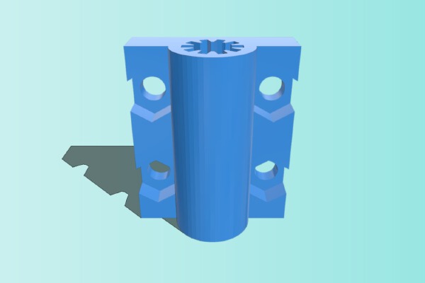 My Customized Parametric Linear Bearing Customizable for 4mm rood | 3d print model