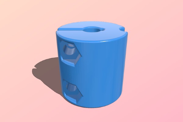 Low profile 5mm Z Coupler | 3d print model