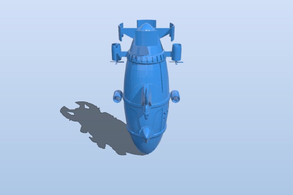 Kirov Air ship | 3d print model
