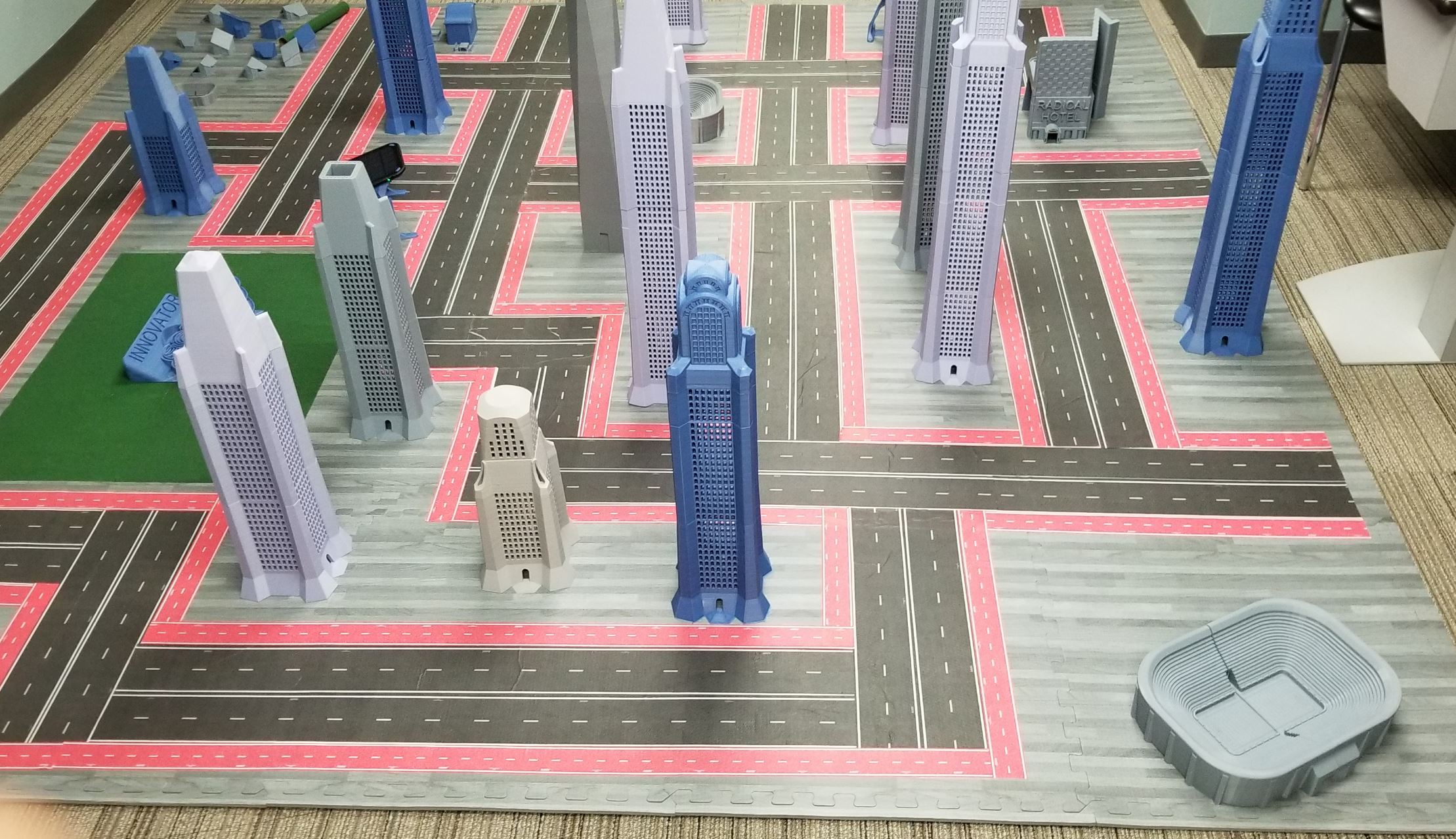 Math-hatten a 3D model city for STEM projects