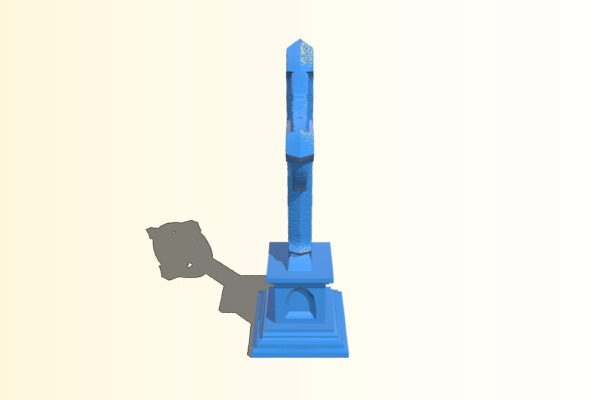 Gothic Cross | 3d print model