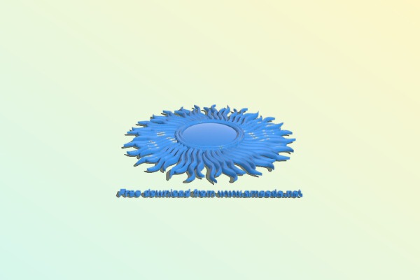Wall clock pattern | 3d print model