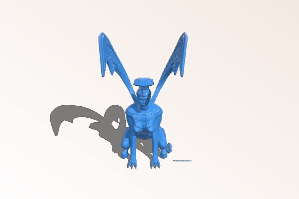 Southern Oracle Egyptian goddess | 3d print model