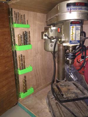 Drill bit organizer_holder 0.5-15mm | 3d print model