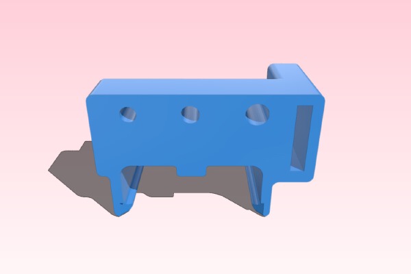 Simple 2020 profile tool holder | 3d print model