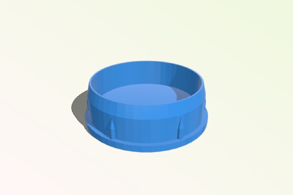 IKEA Beddinge compatible foot cap. | 3d print model