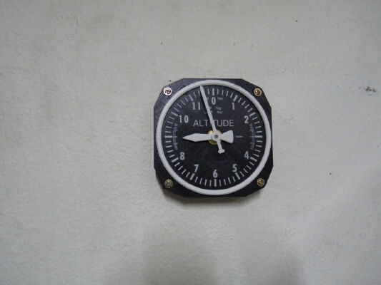 Wall clock altimeter | 3d print model